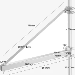 Schwenkarm 1000kg