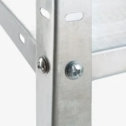 Schwerlastregal 150 x 75 x 30 cm 100 kg Silber