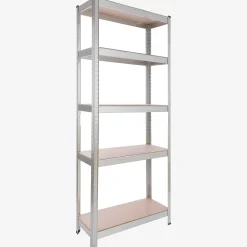 Schwerlastregal 180 x 75 x 30 cm 350 kg Silber