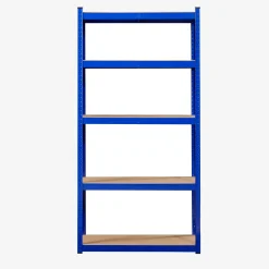Schwerlastregal 180 x 90 x 40 cm 875 kg Blau