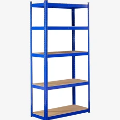 Schwerlastregal 180 x 90 x 40 cm 875 kg Blau