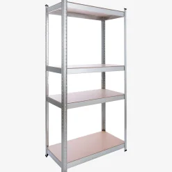 Schwerlastregal 160 x 80 x 40 cm 320 kg - Silber