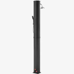 Solardusche 60L mit Thermometer und Handbrause schwarz
