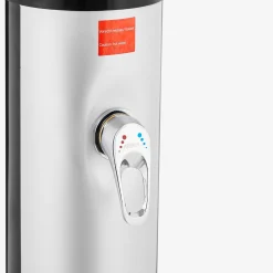 Solardusche 40L mit Thermometer, Handbrause & Bodenelement Anthrazit
