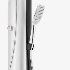 Solardusche 40L mit Thermometer & Handdusche silber