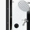 Solardusche 35L schwarz mit Thermometer