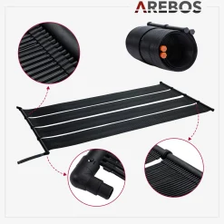 Solarheizung 66cmx300cm 2 Stück