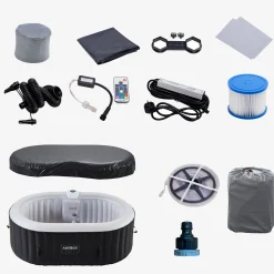 Spa Pool Bali oval mit LED - 2400W
