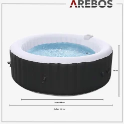 Spa Pool Rome rund - 2400W