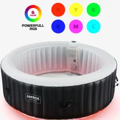 Spa Pool Santorini rund mit LED - 2400W