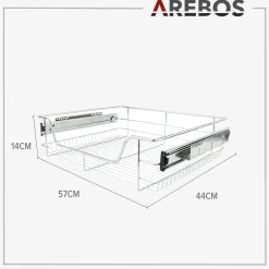 Teleskop Schublade 60cm 2 Stück