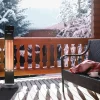 Terrassenheizstrahler 2000W - Fernbedienung Schwarz