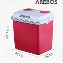 Thermoelektrische Kühlbox 25L - Rot
