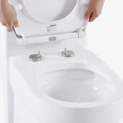 Toilettendeckel Oval mit Kindersitz