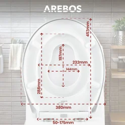 Toilettendeckel Oval mit Kindersitz