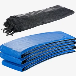 Trampolin Randabdeckung + Netz 430 cm 8 Stangen