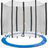Trampolin Randabdeckung + Netz 305cm 6 Stangen