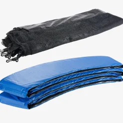Trampolin Randabdeckung + Netz 305cm 6 Stangen
