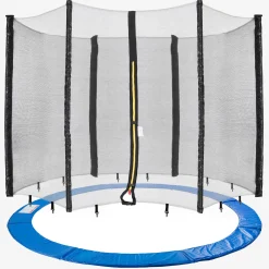 Trampolin Randabdeckung + Netz 305cm 6 Stangen