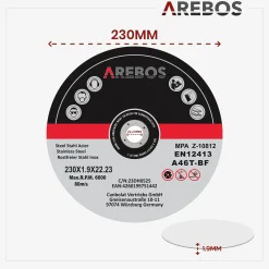 Trennscheiben 230 mm - 25 Stück