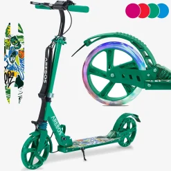 Tretroller Scooter - mit LED