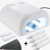 UV Lichthärtungsgerät weiß inkl. UV Gel + Timer