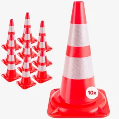 Verkehrs-Leitkegel 10 Stück