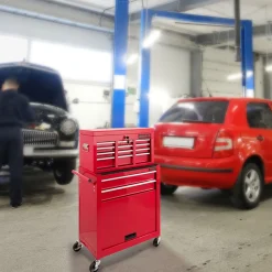 Werkstattwagen mit 9 Fächern