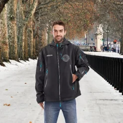 Winterjacke mit Akku 10000 mAh