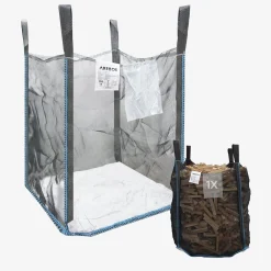1x Premium Holzsack 100 x 100 x 120 cm